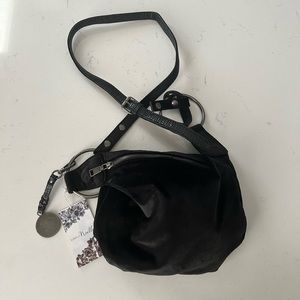 Simply Noelle Black Velvet Crossbody